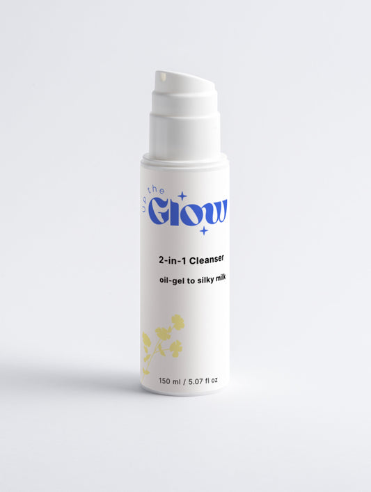 2 in 1 Cleanser, oil-gel to silky milk